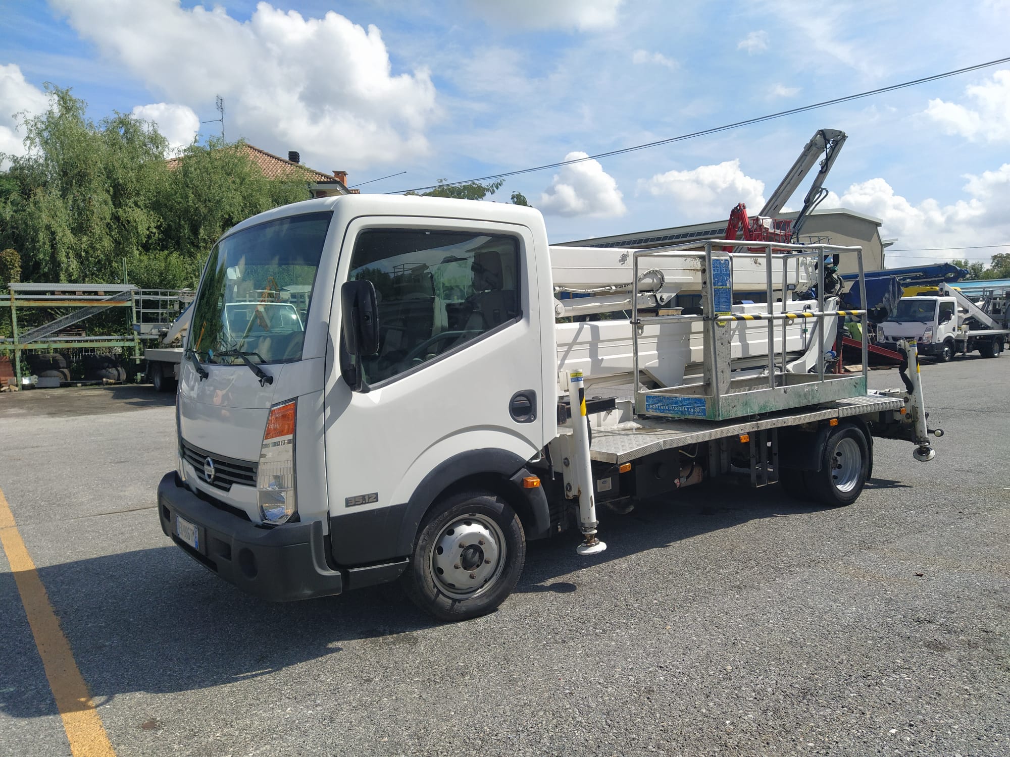 piattaforma autocarrata 24 m