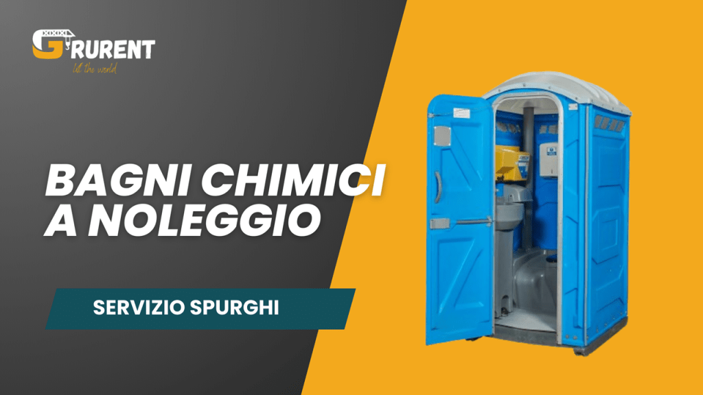Bagni chimici noleggio-servizio-spurghi