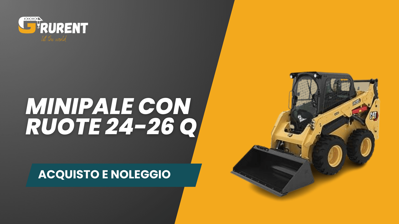 Minipale con ruote 24-26 q