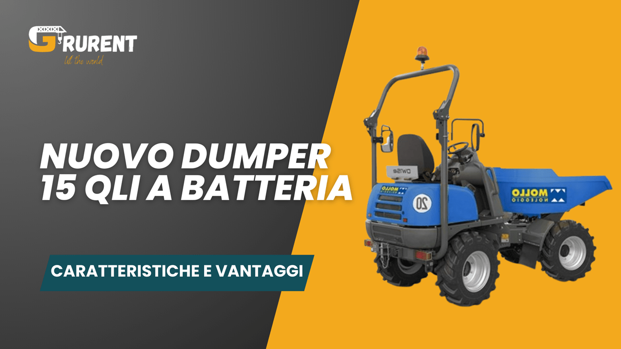 Nuovo dumper-15qli-batteria
