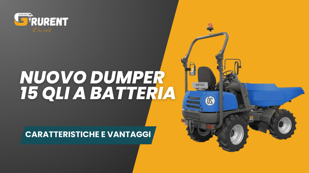 Nuovo dumper-15qli-batteria